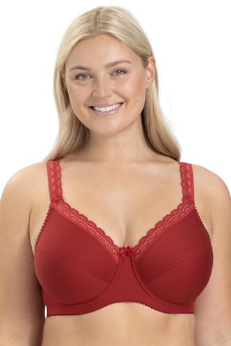 Miss Mary of Sweden Cotton Comfort Bügel-BH 80B Rot Miss Mary of Sweden Cotton Comfort Bügel-BH 80B Rot von Miss Mary of Sweden