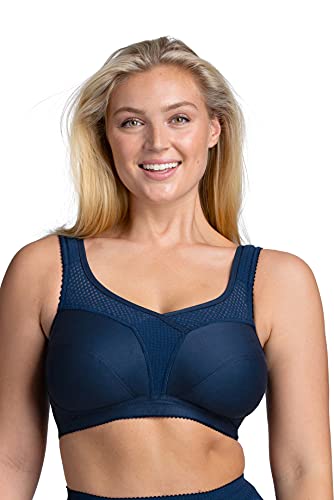Miss Mary of Sweden Cotton Fresh bügelloser hochgeschnittener BH 80C Dunkelblau Miss Mary of Sweden Cotton Fresh bügelloser hochgeschnittener BH 80C Dunkelblau von Miss Mary of Sweden