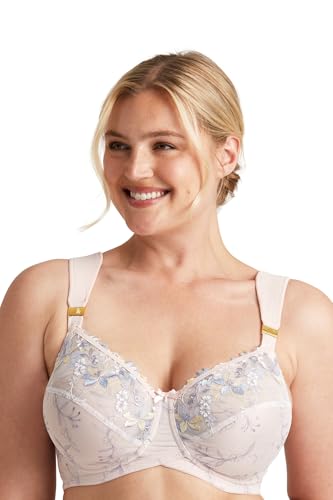 Miss Mary of Sweden Embroidered Dreams Bügel-BH mit exklusiver Stickerei und Stützfunktion 95F Zartrosa von Miss Mary of Sweden