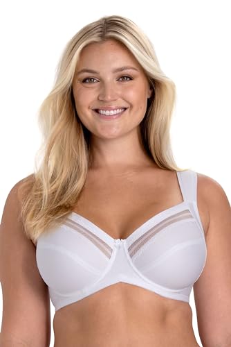 Miss Mary of Sweden Essence Bügel-BH aus Baumwolle mit Spitzendetails 80F Weiss von Miss Mary of Sweden