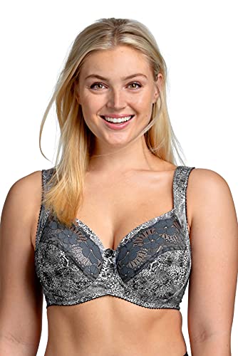 Miss Mary of Sweden Leo Bügelloser, elastischer Spitzen-BH mit Nicht-wattierten Schalen. Luxuriöses Design und Animalprin 85C Dunkelgrau Miss Mary of Sweden Leo Bügelloser, elastischer Spitzen-BH mit Nicht-wattierten Schalen. Luxuriöses Design und Animalprin 85C Dunkelgrau von Miss Mary of Sweden