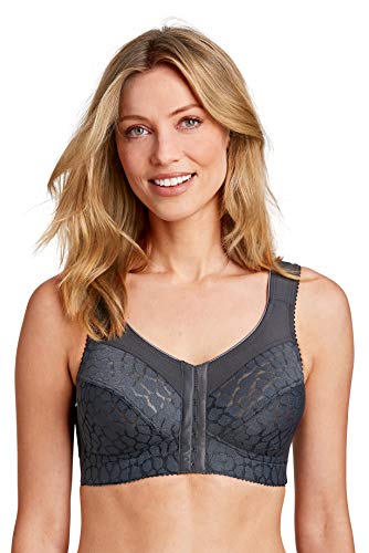 Miss Mary of Sweden Lovely Jacquard bügelloser BH mit hochgeschnittenem Dekolleté 85D Dunkelgrau von Miss Mary of Sweden