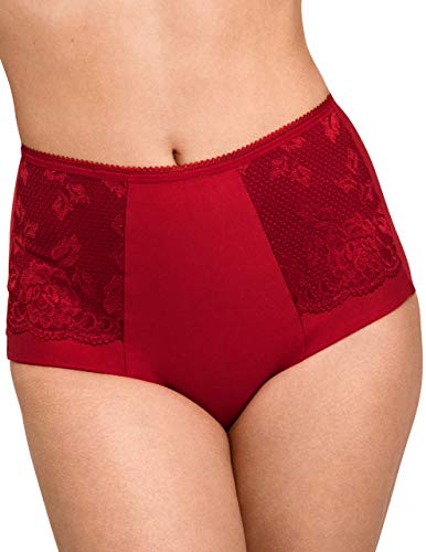 Miss Mary of Sweden Lovely Lace Miederhose 48 Rot von Miss Mary of Sweden