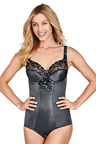 Miss Mary of Sweden Rose Vollschalen-Body mit Bügel 75B Dunkelgrau von Miss Mary of Sweden