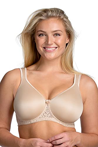Miss Mary of Sweden Smooth Lacy T-Shirt BH mit Bügel 100C Beige von Miss Mary of Sweden