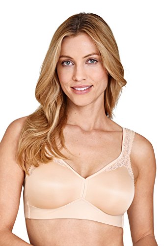 Miss Mary of Sweden Smoothly BH ohne Bügel – Glatter Vollschalen-BH mit formendem Futter, stützender Komfort 95C Beige von Miss Mary of Sweden