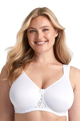 Miss Mary of Sweden Smooth Lacy T-Shirt BH mit Bügel 105E Weiss von Miss Mary of Sweden