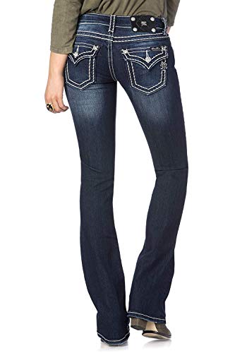 Miss Me Thick Stitch Bootcut Jean von Miss Me