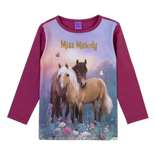 Miss Melody Langarmshirt 76056 rot, Größe 128, 8 Jahre von Miss Melody