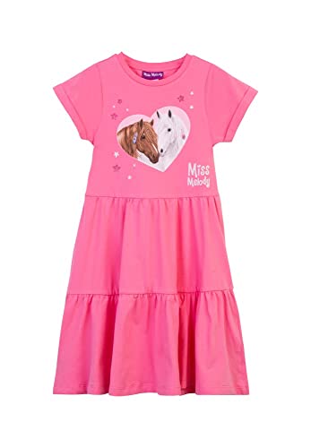 Miss Melody Mädchen Kleid 76034 pink, Größe 116, 6 Jahre von Miss Melody