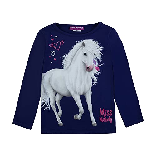 Miss Melody Mädchen Langarmshirt 76041 blau, Größe 152, 12 Jahre von Miss Melody