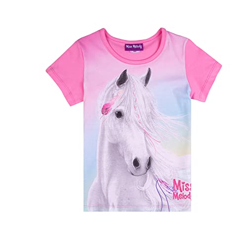 Miss Melody Mädchen T - Shirt 76002 pink, Größe 140, 10 Jahre von Miss Melody