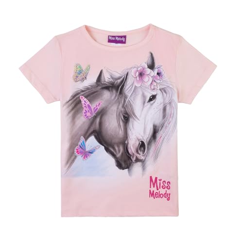 Miss Melody T-Shirt 76004 rosa, Größe 116,6 Jahre von Miss Melody