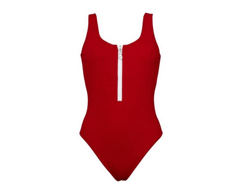 Miss Perfect Badeanzug 21003 Damen Badeanzug Sporty Bañador Cheeky mit verstellbarem Reißverschluss von Miss Perfect