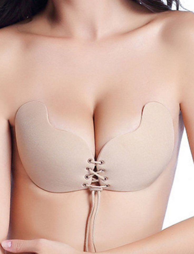 Miss Perfect Klebe-BH 38002 Trägerloser Push-up-Klebe-BH von Miss Perfect