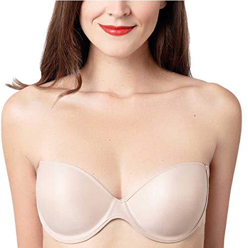 Miss Perfect Style 'n Go Styling BH Trägerloser Klebe BH mit Bügel Push up BH Trägerloser BH Rückenfreier Bra Haut A-Cup von Miss Perfect