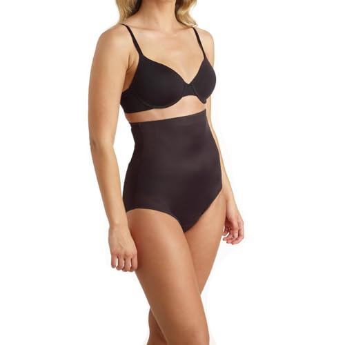 Miss Perfect TC Shapewear Damen - Bauchweg Unterhose Damen Body Shaper Miederhose Bauch Weg - Cooling Group Extra Firm Control Schwarz Größe L von Miss Perfect