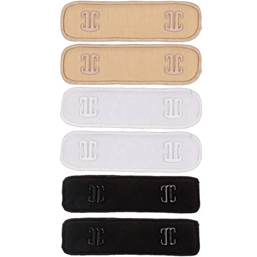 Miss Perfect Wow 2 Go BH Trägerpolster Schulterpolster BH Träger Polster Kissen Pads Trägerkissen Schulterschutz Komfort Baumwolle oder Silikon Schwarz Weiß Haut Transparent von Miss Perfect