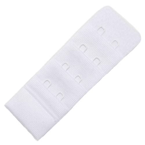 Miss Perfect Wow 2 Go BH Verlängerung 2 Haken Weiß BH Verschluss Erweiterung Bra Extender 3 cm Breite von Miss Perfect