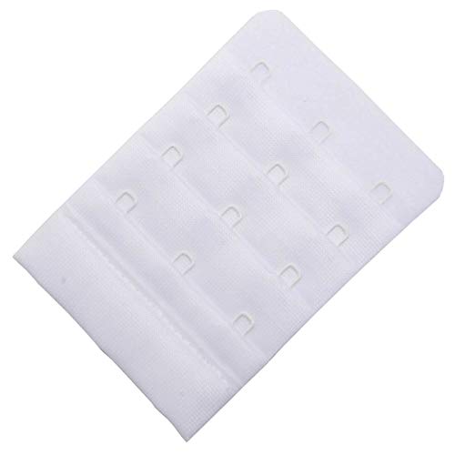 Miss Perfect Wow 2 Go BH Verlängerung 3 Haken Weiß BH Verschluss Erweiterung Bra Extender 5,7 cm Breite von Miss Perfect