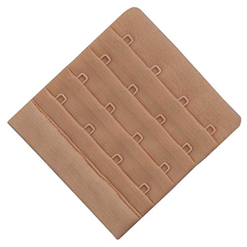 Miss Perfect Wow 2 Go BH Verlängerung 4 Haken Haut Skin BH Verschluss Erweiterung Bra Extender 7,6 cm Breite von Miss Perfect