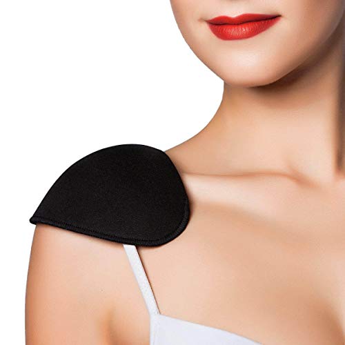 Miss Perfect Wow 2 Go Schulterpolster Schulterpads Schulter Push up Pads Shoulder Pads Schaumstoff Regular und Full Size Hautfarben Haut und Schwarz von Miss Perfect