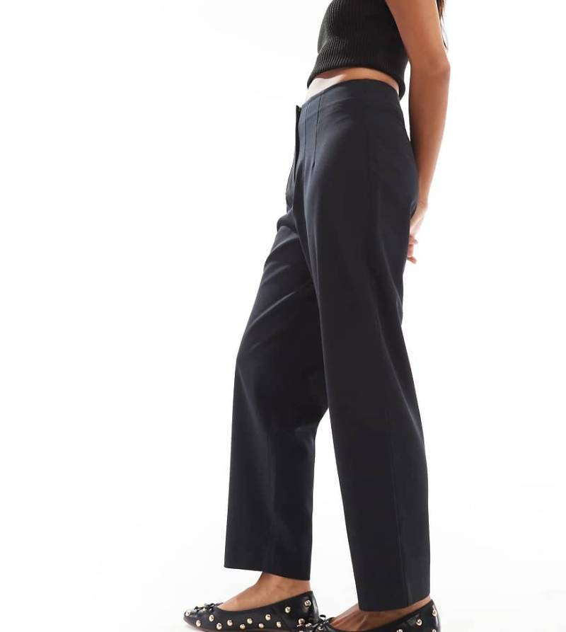 Miss Selfridge Petite - Basic-Zigarettenhose in Schwarz von Miss Selfridge Petite