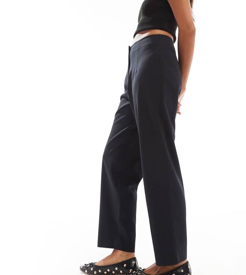 Miss Selfridge Petite - Basic-Zigarettenhose in Schwarz von Miss Selfridge Petite