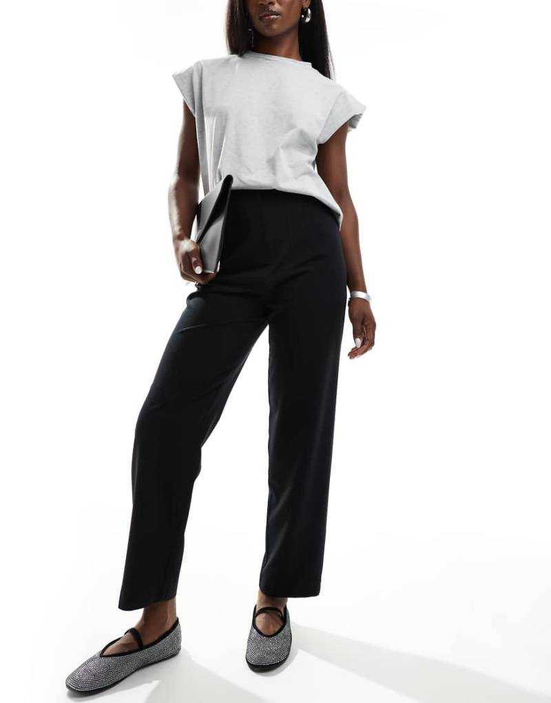 Miss Selfridge - Basic-Zigarettenhose in Schwarz von Miss Selfridge