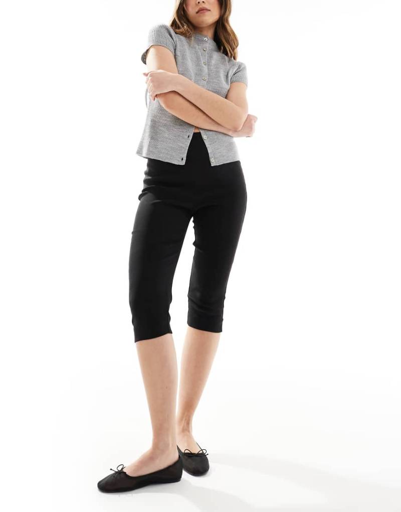 Miss Selfridge - Elegante Capri-Leggings in Schwarz von Miss Selfridge