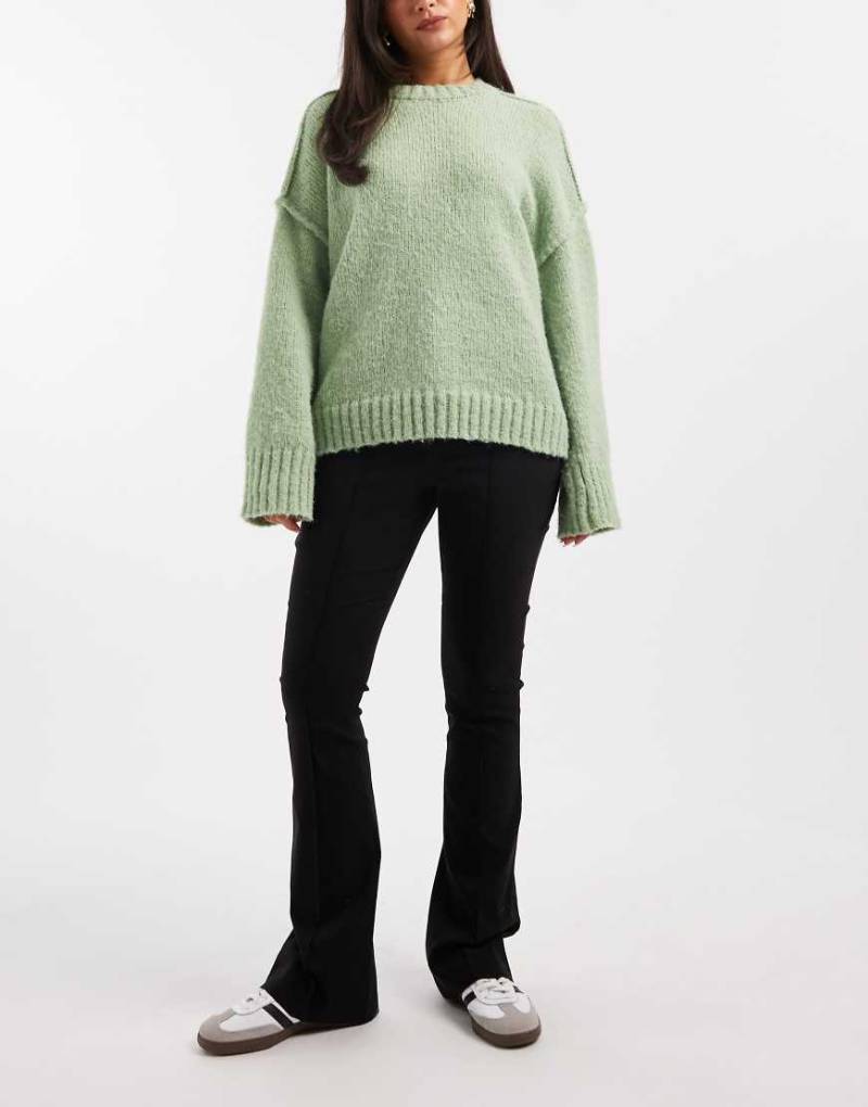 Miss Selfridge - Elegante Hose aus Bengaline in Schwarz, Kombiteil von Miss Selfridge