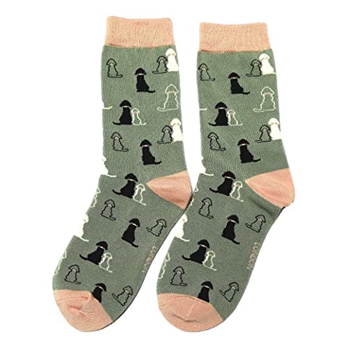 Retriever Damen-Knöchelsocken, Einheitsgröße, Enteneiblau, duck egg, 30 von Miss Sparrow