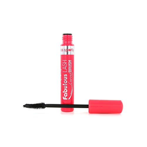 Fräulein Sporty Fabulous Lash Mascara Curved-Bürsten-Schwarz, 8ml von Miss Sporty
