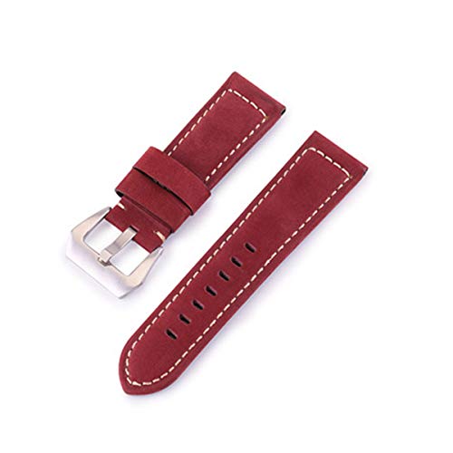 Uhrenarmbänder 20mm 22mm 24mm 26mm Retro Kalbsleder Uhrenarmband Mit Lederbändern, S9,20mm Uhrenarmbänder 20mm 22mm 24mm 26mm Retro Kalbsleder Uhrenarmband Mit Lederbändern, S9,20mm von Miss99