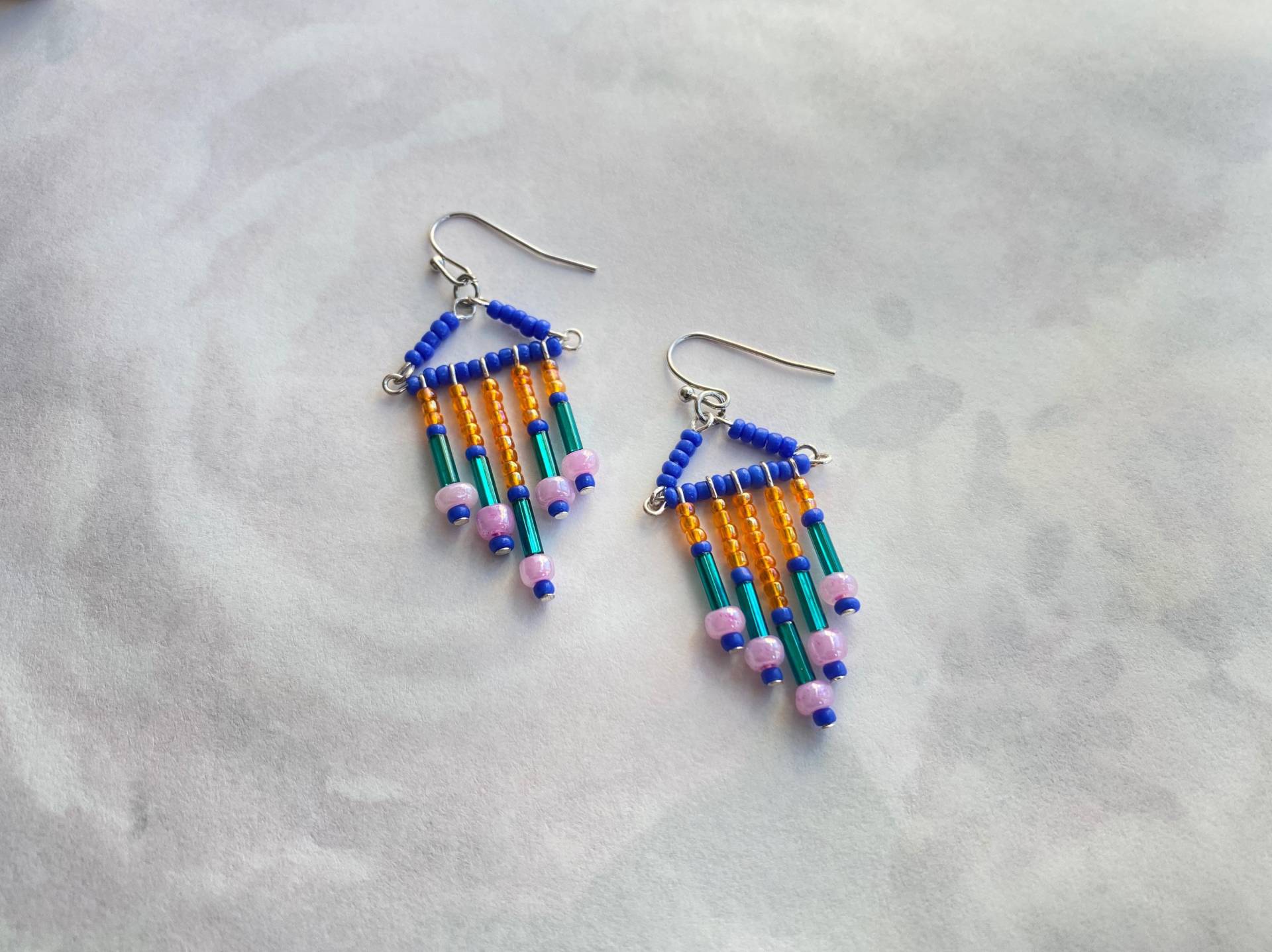 Seaside Sunset Fransen Ohrringe von MissAnnaLeighJewelry