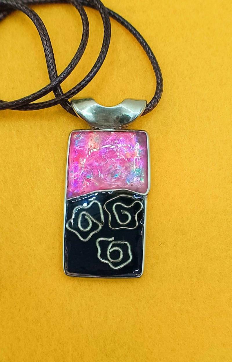 Anhänger „Garden Of Roses" Mit Pink-Rosa Artopal Anhänger „Garden Of Roses" Mit Pink-Rosa Artopal von MissArtOpal