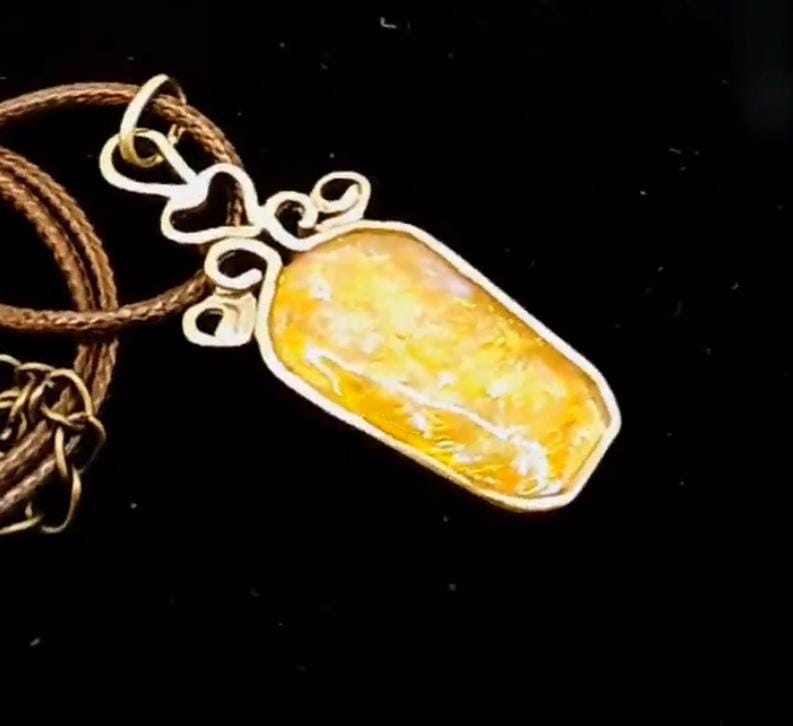 Artopal Anhänger „Lemon Juice" von MissArtOpal