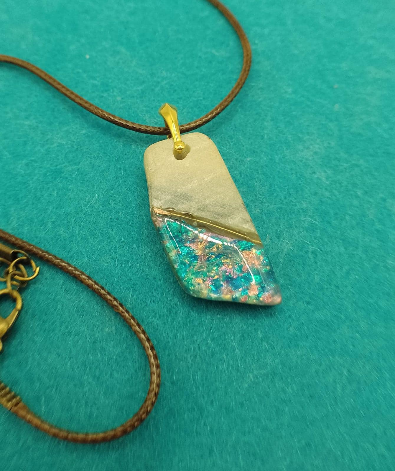 Außergewöhnlicher Speckstein Artopal Anhänger Außergewöhnlicher Speckstein Artopal Anhänger von MissArtOpal