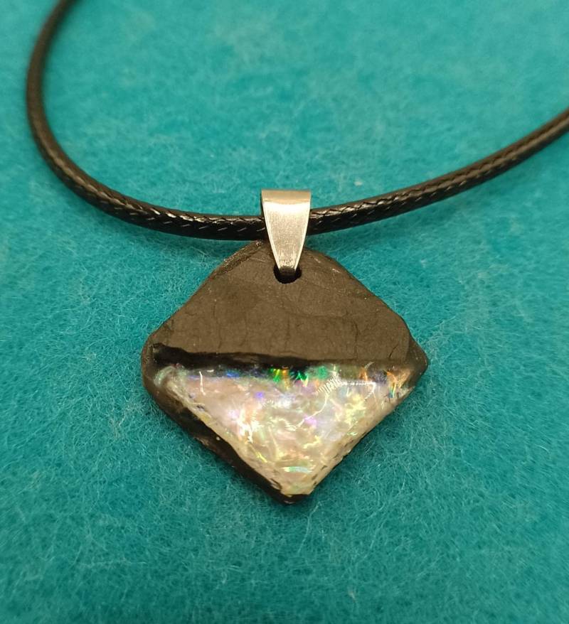 Weißer Artopal Anhänger „ Ice Water" Weißer Artopal Anhänger „ Ice Water" von MissArtOpal