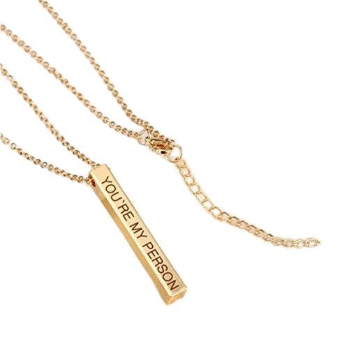 MissChic Namenskette, Silber Personalisierte Kette,18K Rosegold/Gold Vergoldet Kette mit Name, Geschenk für Freuen, Herren, Freundin, Freund von MissChic