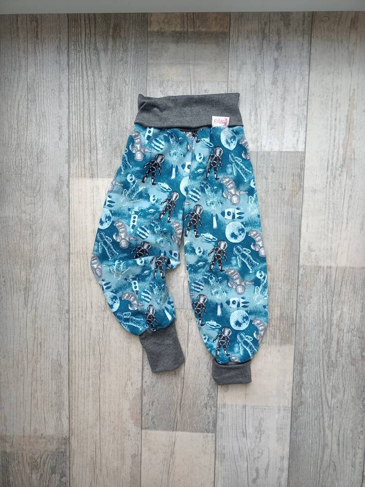 Pumphose Astronaut Petrol Grau von MissDarcyDE