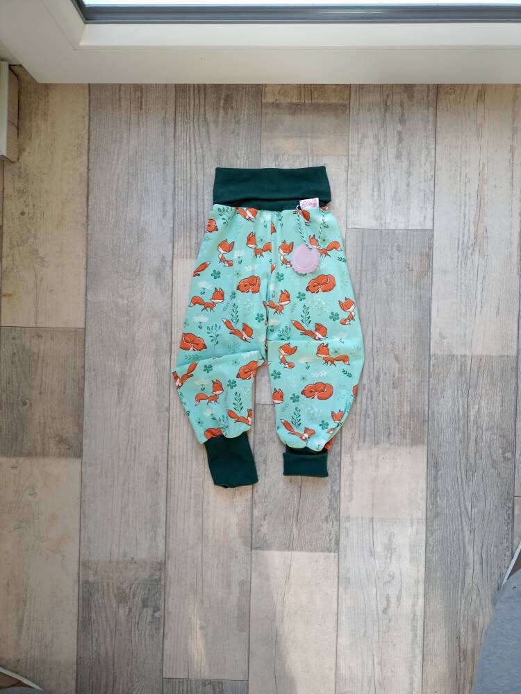 Pumphose Füchse Grün von MissDarcyDE