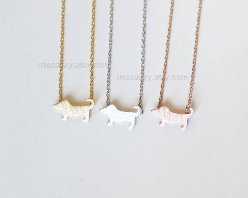 Kleine Dackel Hund Halskette, Tier Petite Einfache Schmuck, Geschenk Ideen, Haustier, Kette, Tierfreund, Pet-Liebhaber Kleine Dackel Hund Halskette, Tier Petite Einfache Schmuck, Geschenk Ideen, Haustier, Kette, Tierfreund, Pet-Liebhaber von MissDiary