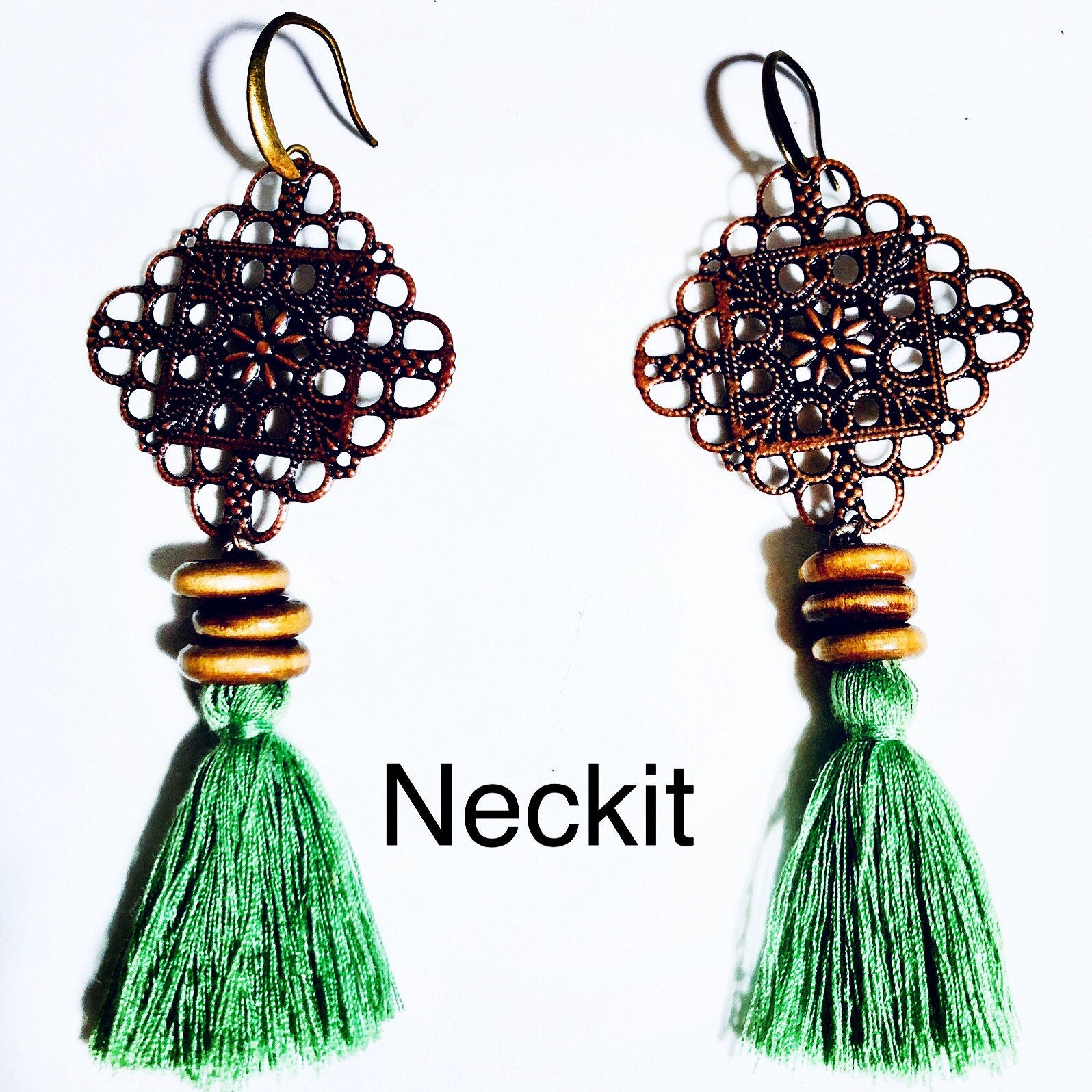 Grüner String Quaste Anhänger Grüner String Quaste Anhänger von MissDressCode