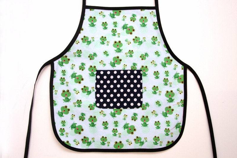 Kinderschürze Frösche Kinderschürze Frösche von MissElva