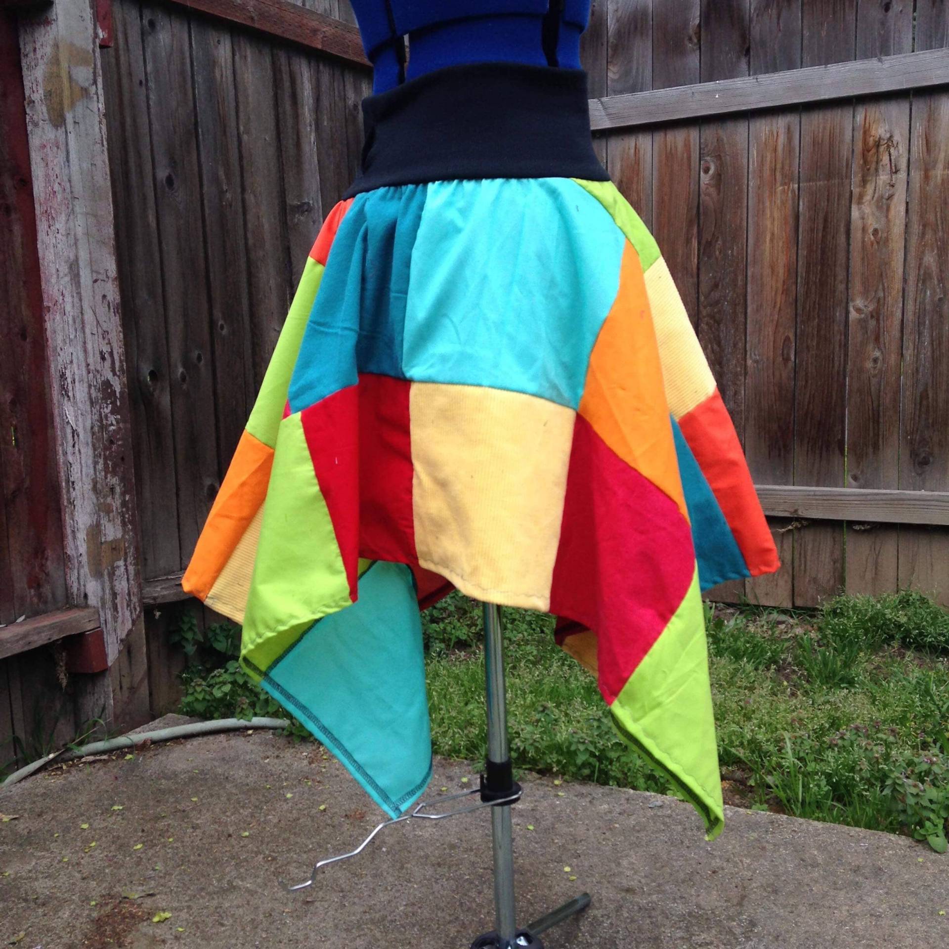 O/S - Patchwork -Pixie-Rock von MissFrankenstitchCo