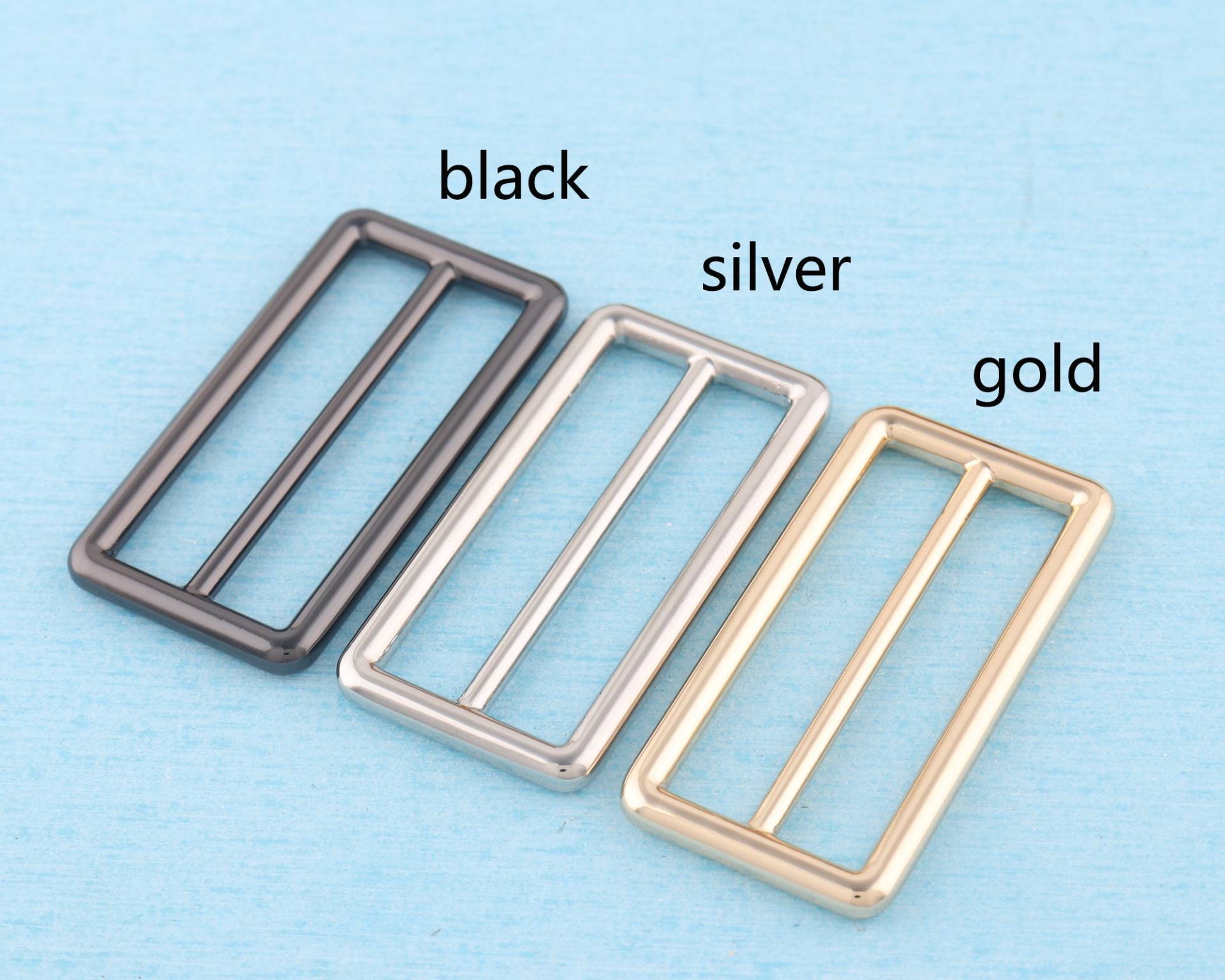 51 Mm Metall Rechteck Gurtschnalle Taschengurt Tri-Glide Schieber von MissHandcraft