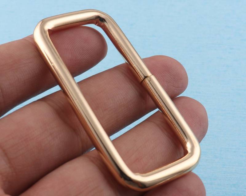 Metall-Rechteck-Gürtelschnalle Nicht Geschweißtes Riemenzubehör | 50 Mm von MissHandcraft