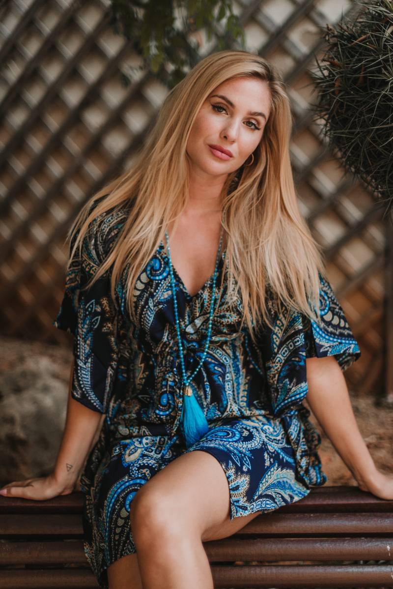 Greta Kurzes Schwarzes Kleid, Sommerkleid, Boho-Stil, Strandkleid, Resort-Kleidung von MissKitschStore