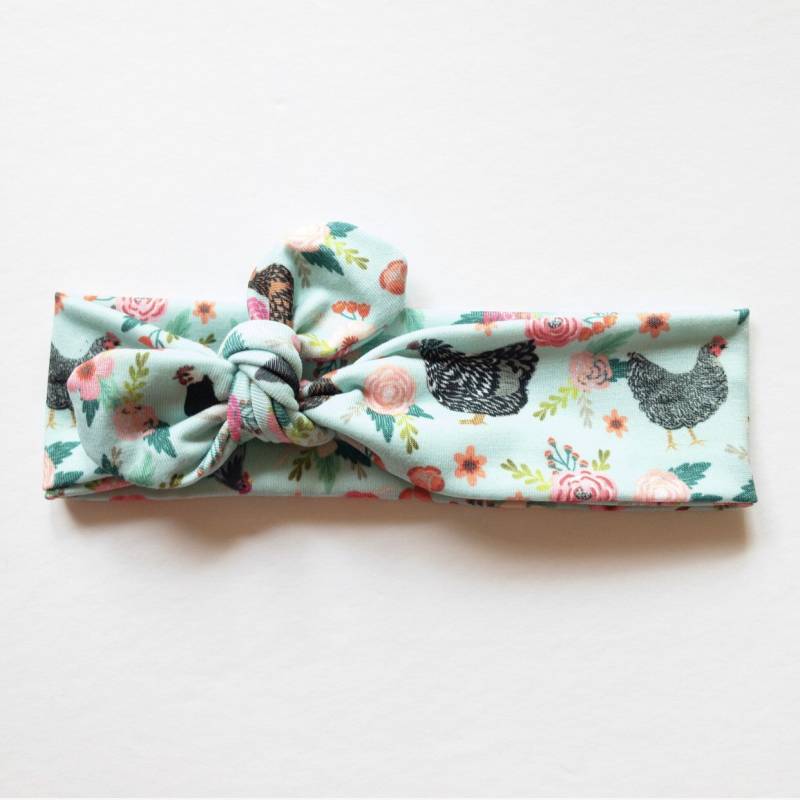 Küken Top Knot Stirnband/Verstellbares Kopftuch Säugling Baby Stil Erwachsenen von MissMaggPies